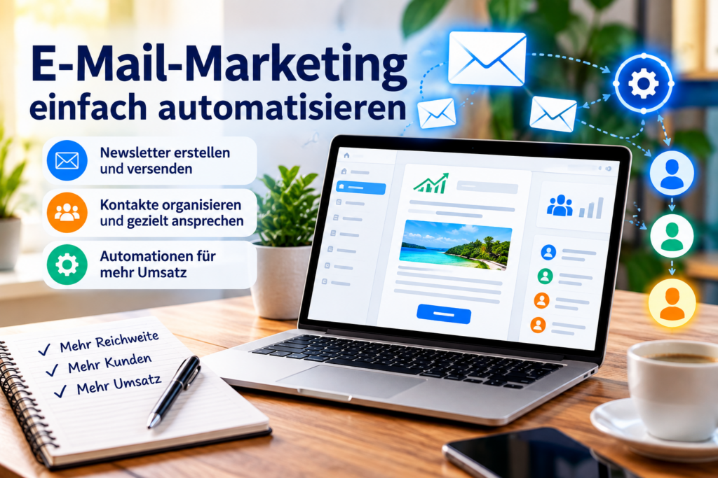 E-Mail-Marketing automatisieren mit Newslettern, Kontaktverwaltung und Automationen